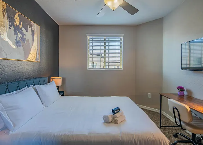Modern 2bd - Asu - Sloan Pk - Wd - Parking - Sleeps 8 Tempe