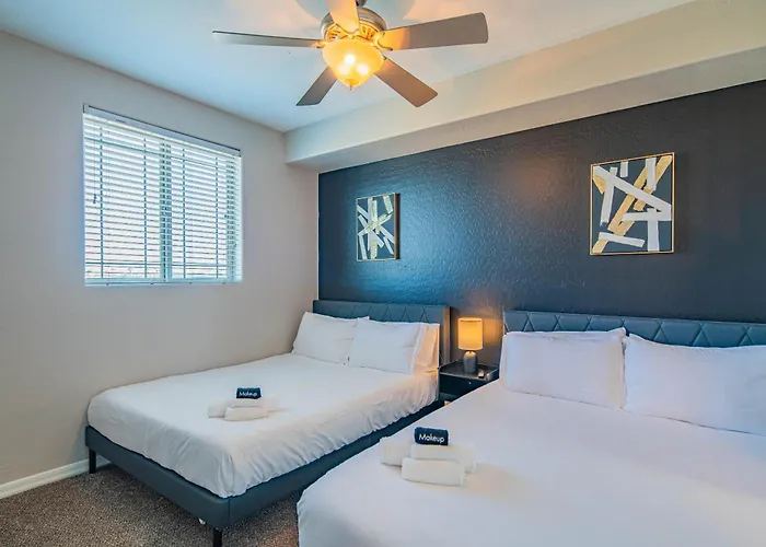 Modern 2bd - Asu - Sloan Pk - Wd - Parking - Sleeps 8 *