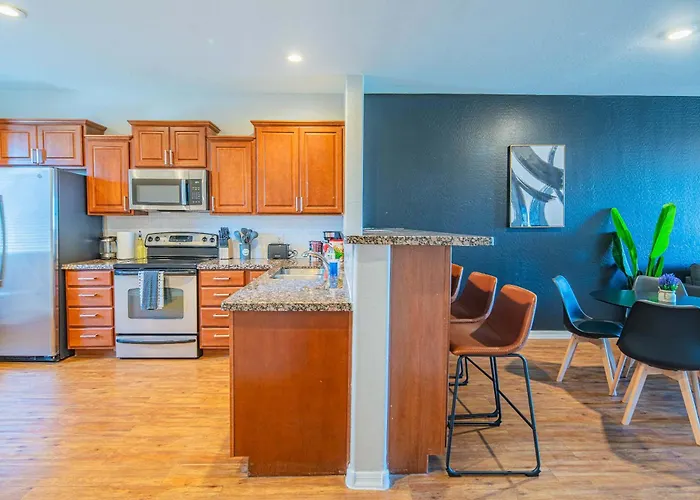 Modern 2bd - Asu - Sloan Pk - Wd - Parking - Sleeps 8 Apartamento Tempe